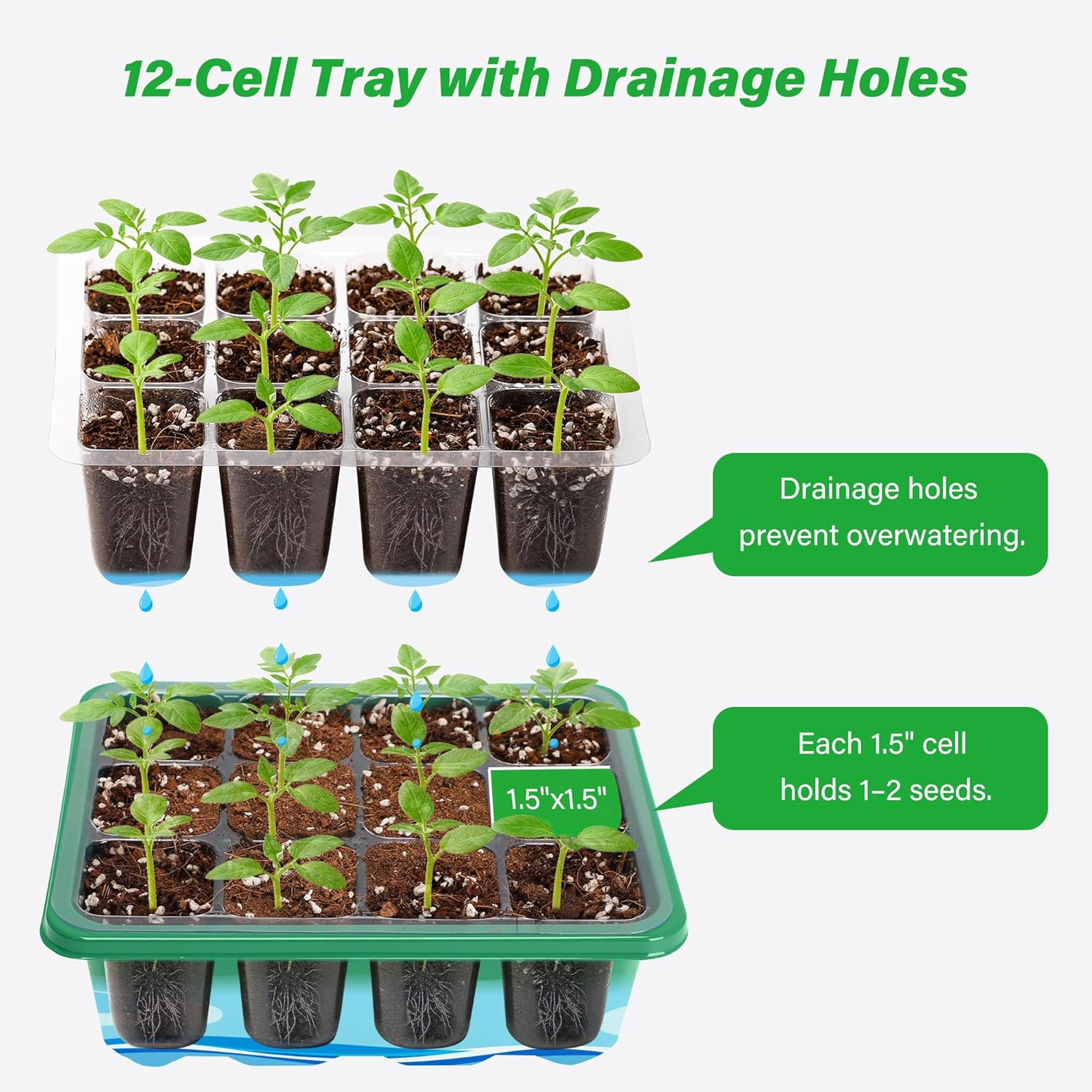 Seed Starter Kit with Adjustab - đánh giá và giá Dome Propagation Kit