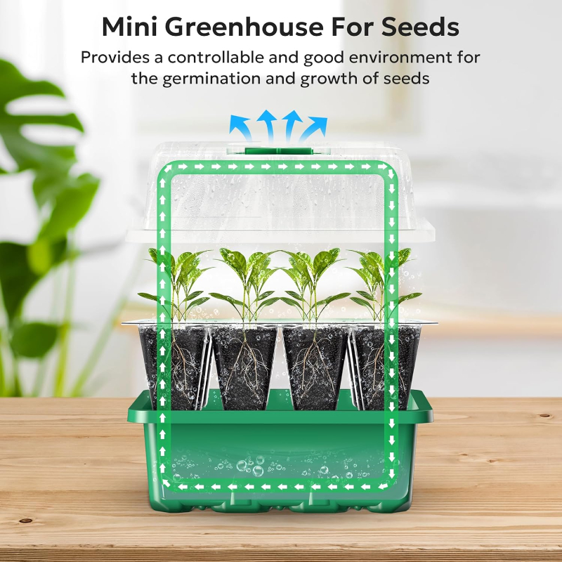 10PCS Seedling Trays Seed Star - đánh giá và giá Dome Propagation Kit