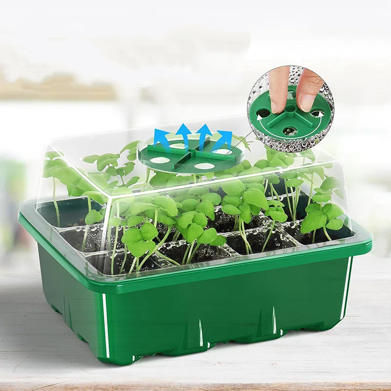 5Pcs 6/12 Grids Growing Starti - đánh giá và giá Dome Propagation Kit