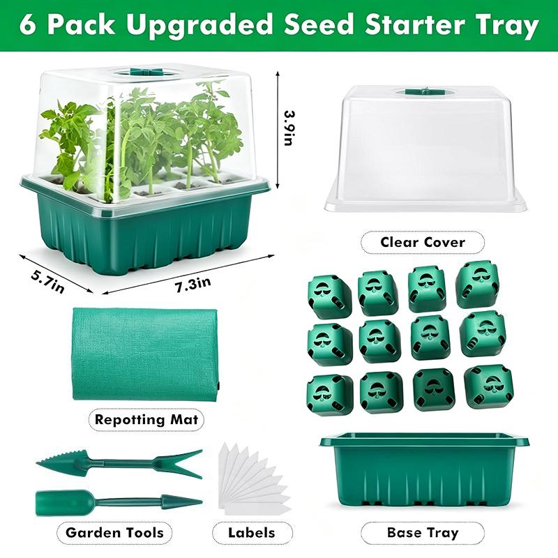 1Set Seed Starter Tray Mini Gr - đánh giá và giá Dome Propagation Kit