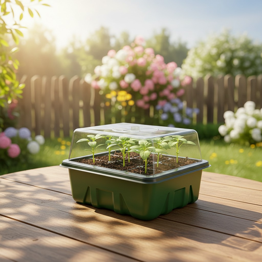 5/10Pack Seed Starter Tray See - đánh giá và giá Dome Propagation Kit