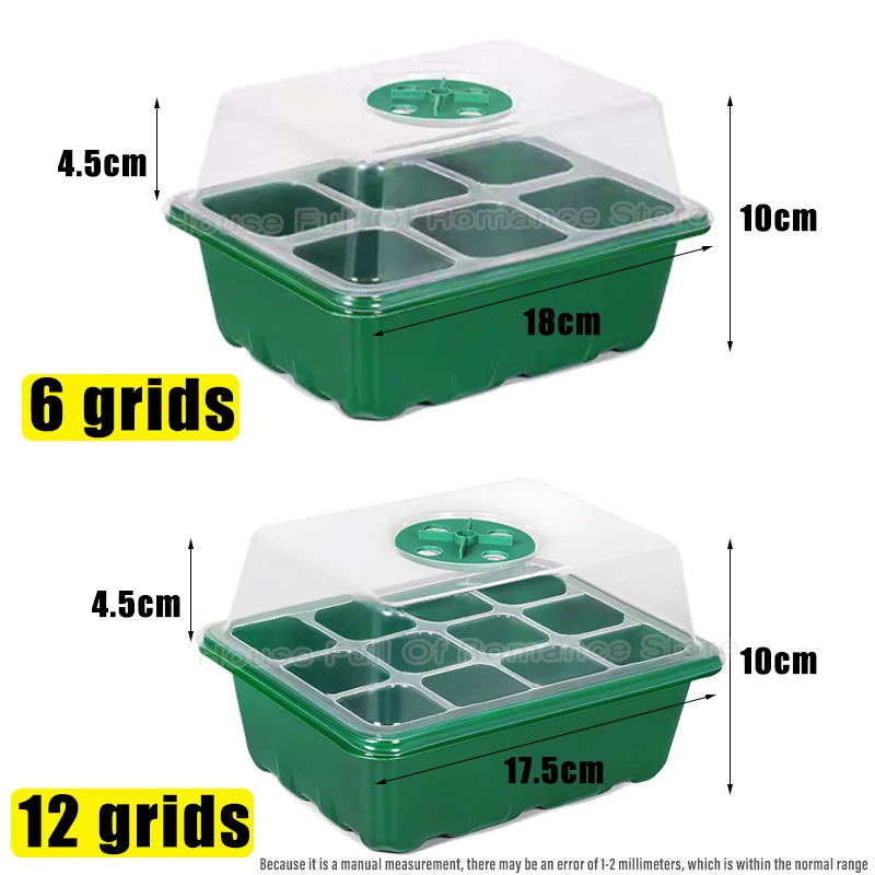 Growing Starting Nursery Trays - đánh giá và giá Dome Propagation Kit